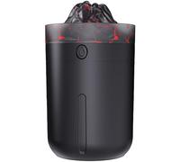 Colorful Flame Humidifier - 330 ml Type-C Charging 7-Color Diffuser | Personal Flame Desktop Humidifier | Charging For Bedroom Living Room Yoga Studios Work Area Home Car Family