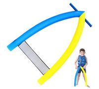 Colorful Foam A-Word Pool Soft Swimming Tube Floats, Fun Outdoor Craft Supplies Buoyancy Stick, Creative Water Toys for Kids Family Pool Beach Lake Summer Red Pack