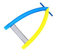 Colorful Foam A-Word Pool Soft Swimming Tube Floats, Fun Outdoor Craft Supplies Buoyancy Stick, Creative Water Toys for Kids Family Pool Beach Lake Summer Red Pack