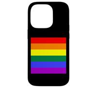Colorful Gay Pride Flag Rainbow Colors Lesbian Gay Rights Carcasa para iPhone 14 Pro