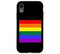 Colorful Gay Pride Flag Rainbow Colors Lesbian Gay Rights Carcasa para iPhone XR