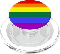 Colorful Gay Pride Flag Rainbow Colors Lesbian Gay Rights PopSockets PopGrip para MagSafe