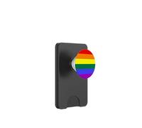 Colorful Gay Pride Flag Rainbow Colors Lesbian Gay Rights PopSockets PopWallet para MagSafe