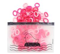 Colorful Hair Bobbles For Women Girl Childresn Scrunchies 100pcs Elastic Hairbands For Various Looks Hair Bobbles For Women