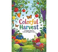 Colorful Harvest: A Delightful World of Fruits and Veggies to Color.