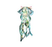 Colorful Jellyfish Lamp, Compatible with Under the Sea Mermaid Party Decoration, Ocean Theme Centerpiece for Birthday Wedding