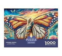 Colorful Mariposa Rompecabezas 1000 Piezas, Puzzles Imposible, De Juego De para Adultos Y Niños A Partir De 12 Años 70x50cm/1000pcs