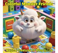 Colorful Monster Friends: 25 Magical Creatures to Bring to Life