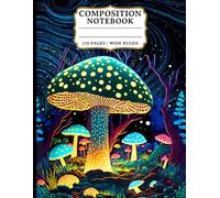 Colorful Mushroom Forest Journal: A cute notebook inspired by nature and forest fantasy