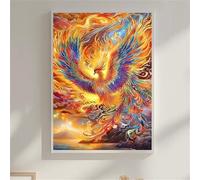 Colorful Phoenix 150 Piece Jigsaw Puzzles for Adults, Colourful, Challenging & Brainteasing Adult Puzzles 150 Pieces River, Fun jigsaws for The Whole Family 14x10 Inch