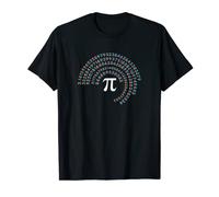 Colorful Pi Swirl Geek Math Teacher Student Pi Day Camiseta