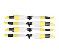 Colorful Propeller for Air 2S, Low Noise Drone Propellers, PC Material Quiet Flight Props with Dynamic Balance, for Air 2 and Air 2S, 2 Pairs Included (amarillo negro)