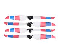 Colorful Propeller for Air 2S, Low Noise Drone Propellers, PC Material Quiet Flight Props with Dynamic Balance, for Air 2 and Air 2S, 2 Pairs Included (rojo azul)