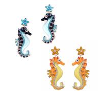 Colorful Rhinestone Parrot Dangle Earrings with Tassel for Women, Boho Rainbow Bird Statement Earrings, Festival & Daily Wear Jewelry