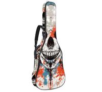 Colorful Sharks - Bolsa para guitarra acústica, acolchada gruesa, impermeable, para guitarras de 40, 41 y 42 pulgadas, Multicolor 03, 42.9x16.9x4.7 in, Mochila informal