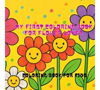 Colorful Smiles a flower coloring adventure: A Joyful Coloring Book Filled with Smiling Flowers