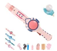 Colorful Smoke Bubble Machine - Elastic Bubble Fog Wand, Magic Interactive Fog Smoke Bubbles Machine. with Elastic Smokes Effect, for Party, Wedding, Festival, Birthday (Pink B)