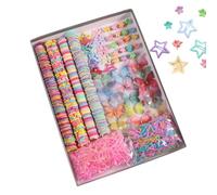 Colorful Soft Elastic Hair Ties - Gentle Hair Accessories For Girls & Kids
