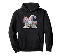 Colorful Spring GNOME with Cute Flowers For Women Gardener Sudadera con Capucha