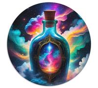 Colorful Star Vase Puzle Juguete EduGatoivo Decoración Familiar 1000 Piezas Fantasía en una Botella Rompecabezas Familiar Juego De Habilidad para Adultos Y Niños 1000pcs (67.5x67.5cm)