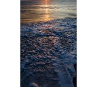 Colorful sunrise over the Atlantic Ocean; sketchpad