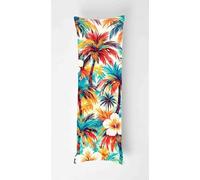 Colorful Trees Body Pillow Case Cover 40x145cm, Long Backrest Cushion Pillow Protector with Zipper, Decorative Bedding Pillowcase, Soft Body Pillow Cover for Couch Bedroom Beach