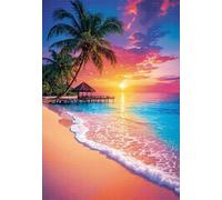 Colorful Waves 2000 Piece Jigsaw Puzzles for Adults, Colourful, Challenging & Brainteasing Adult Puzzles 2000 Pieces Trees, Fun jigsaws for The Whole Family 40x28 Inch