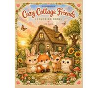 ColorHaus Collection: Cozy Cottage Friends Coloring Book: Magical, Simple & Adorable Baby Animal Coloring Pages - A Whimsical Cottagecore Adventure