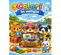 Colori in valigia: Amici kawaii in vacanza...inizia l'avventura!