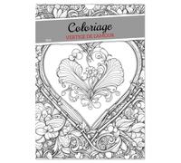 Coloriage (Calendrier mural 2026 DIN A4 horizontal), CALVENDO calendrier mensuel: Découvrez notre tout nouveau calendrier à colorier sur le thème de l'amour.