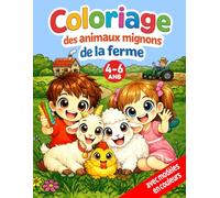 Coloriage des animaux mignons de la ferme