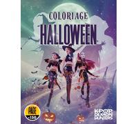Coloriage Héroïnes KP0P Halloween: Coloriage idols coréens | Manga dark Halloween | Univers magique et effrayant