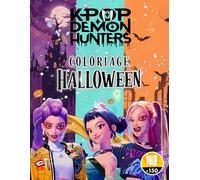 Coloriage KPop Halloween Fantasy: Coloriage 2025 Halloween | Démons, musique coréenne et mondes obscurs