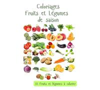 Coloriage : les fruits et légumes de saison