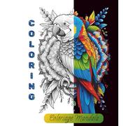 Coloriage Mandala: 40 coloriages pour adultes spécial Mandala, animaux, portraits, fleurs...