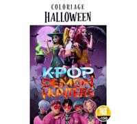 Coloriage Manga Dark Halloween: Coloriage 2025 Halloween | Démons, musique coréenne et mondes obscurs