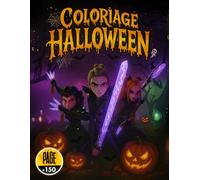 Coloriage Manga Dark Halloween: Livre de coloriage K-pop Halloween | Idoles et démons sous la lune | Ambiance sombre et mystique