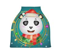 Coloriage Mignon Panda Cubierta de Lactancia Materna Asiento de Bebé Cubierta de Cochecito Transpirable Carros de La Compra Cubierta para Niños Niñas