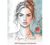 Coloriage Portraits de femme: Livre de Coloriage femmes et diversité culturelle | 40 portraits détaillés à colorier pour ados dès 12 ans et adultes | Activité anti-stress, créativité et relaxation