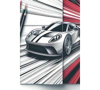 Coloriage Voitures de Sport: 50 dessins à colorier