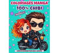 Coloriages Manga: 100% Chibi - Volume 2