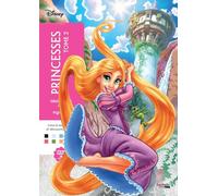 Coloriages mystères Disney Princesses: Tome 2