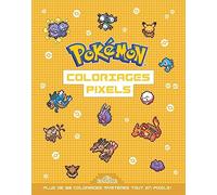 Coloriages pixels Pokémon: Plus de 60 coloriages mystères tout en pixels !