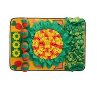 Colorida alfombrilla de alimentación para varios perros que fomenta los instintos naturales de búsqueda a través de actividades de entrenamiento de olores, alfombrilla de búsqueda de perros para
