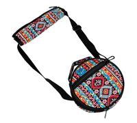 Colorida bolsa de almacenamiento para batería con protección acolchada y prácticos bolsillos exteriores para accesorios