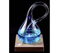 Colorida botella Klein - Modelo espacial 4D iluminado Arte decorativo único para entusiastas de la física y decoración del hogar