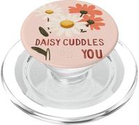 Colorida Daisy te Abraza Disfraz de discurso PopSockets PopGrip para MagSafe