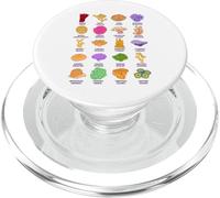 Coloridas Especies de Coral bajo el Agua - Corales PopSockets PopGrip para MagSafe
