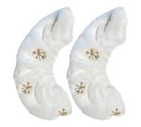 Coloridas fundas de patines de hielo | Accesorios para figuras de hockey que absorben la humedad, 25-30 cm de longitud, de patines de hielo vívidas de felpa, para adolescentes, mujeres