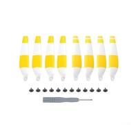 Coloridas hélices de repuesto de 8 piezas compatibles con Dji para Mini 4 Pro y Mini 3 Pro Pc cuchillas de material para una mayor estabilidad de vuelo y fácil instalación, diseño elegante para antena